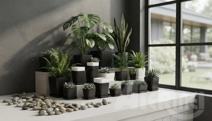 How to Choose a Succulent Plant Pot！ A Professional      Supplier's Guide to Sizing&Materia
