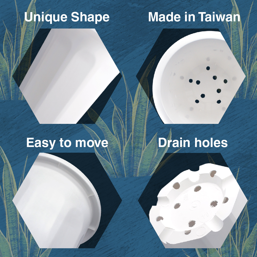 【Aiermei Angular Pot】L-005 Angular Pot - European Style Pots Series ...