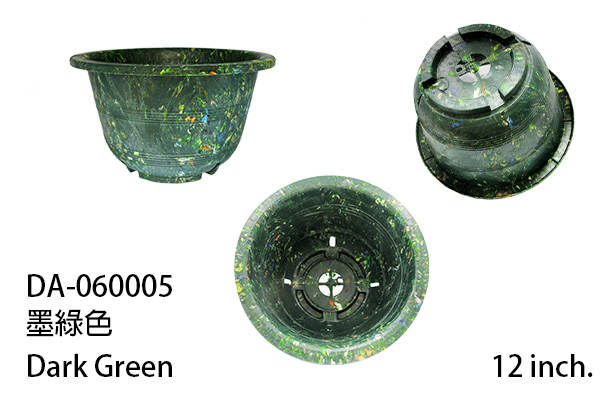 Professional gardening planter with stackable design to reduce storage and shipping costs.