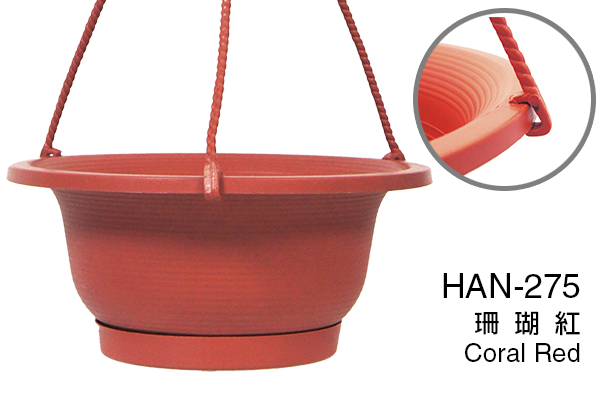 HAN-275 Aiermei Pottery Design Hanging  Pot