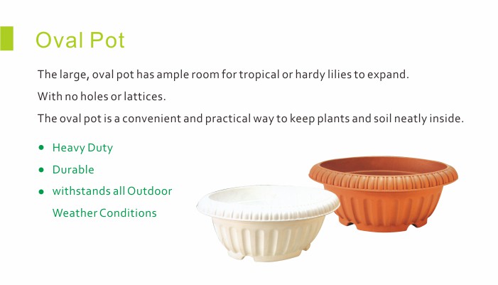 Lotus flower pot  hydroponic pots wholesale bonsai pots pots and pots for landscape Oval pot  flower pots planters pots for gardening Bowl shaped flower pot Aiermei Yeou Cherng