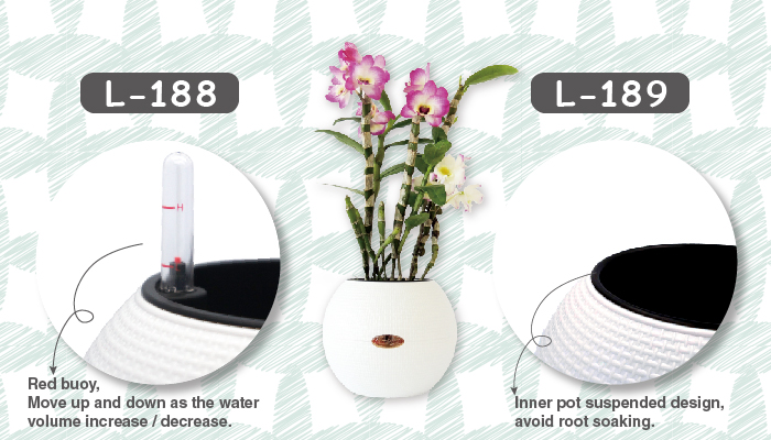 AIERMEI Golf Ball Pot L-188 &mdash; water level indicator red buoy and inner pot suspended design