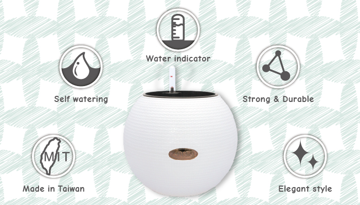 AIERMEI Golf Ball Pot L-188 &mdash; five key features illustration