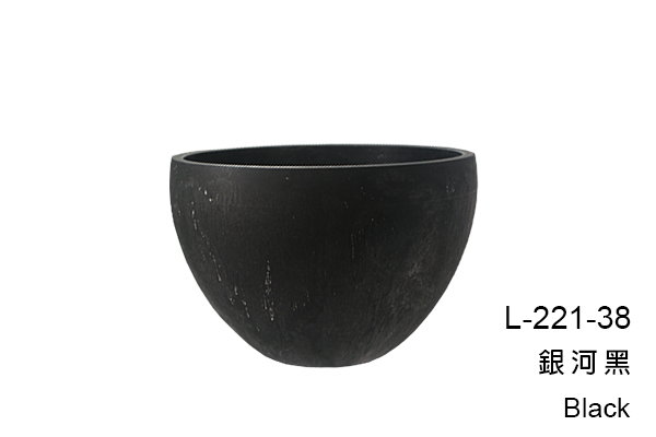L-221 喜圓黑膠盆