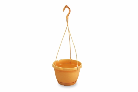 DC11-167 Hanging Pot With Stripe Pattern