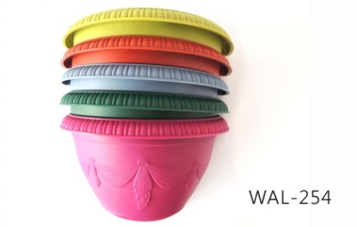 【艾爾鎂-壁掛造景】WAL-254 浮雕壁盆