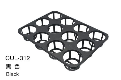 【艾爾鎂-端盤系列】CUL-312 ( 12孔- 3.5寸 ) 園藝端盤