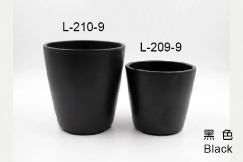 【艾爾鎂-龍捲風系列】L-209 旋風黑膠盆-  3.3寸