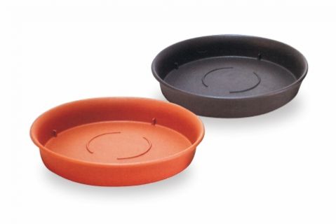 【Aiermei Plastic Clay Pot】L-062 China Clay Saucer