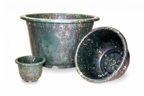 【Aiermei Eco-Friendly】DA-060001 Green Round Pot